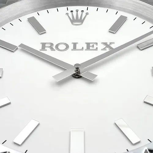 Presidential Style Datejust - Silver & White