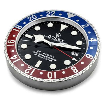 Blue & Red "PEPSI" GMT-Master II Rolex Wall Clock