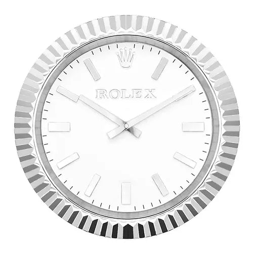 Presidential Style Datejust - Silver & White